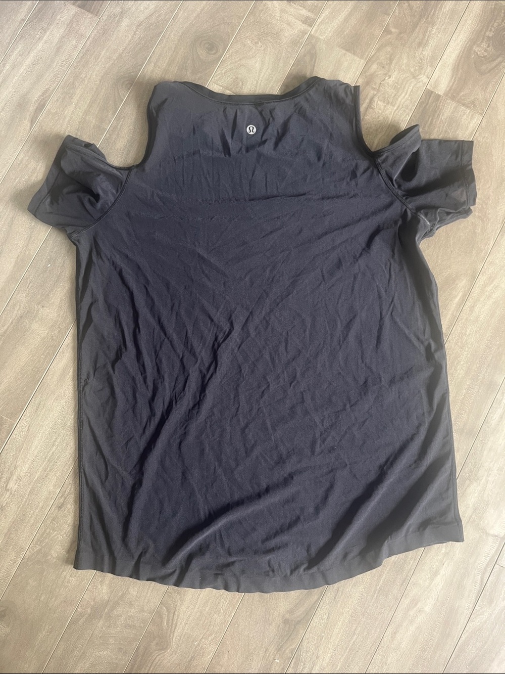 Lululemon See Through Cold Shoulder Shirt